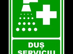 Indicator pentru dus serviciu